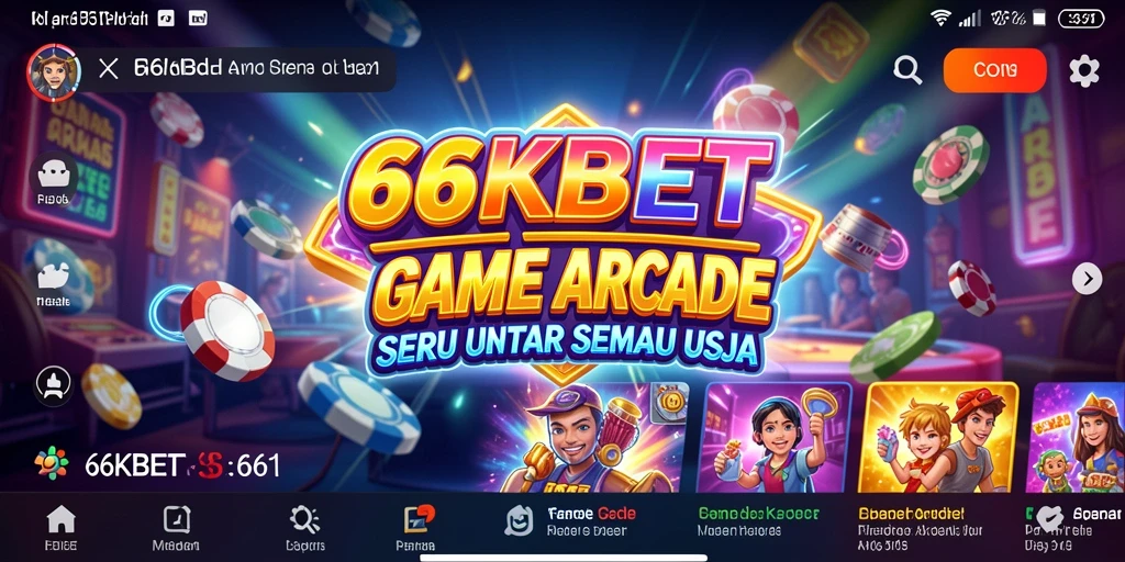 Tampilan screenshot gameplay 66KBET yang seru dan penuh aksi.