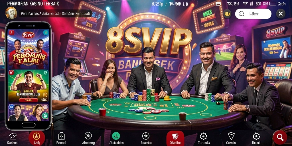 Screenshot gameplay <strong>8SVIP</strong> menampilkan aksi seru permainan Kasino.