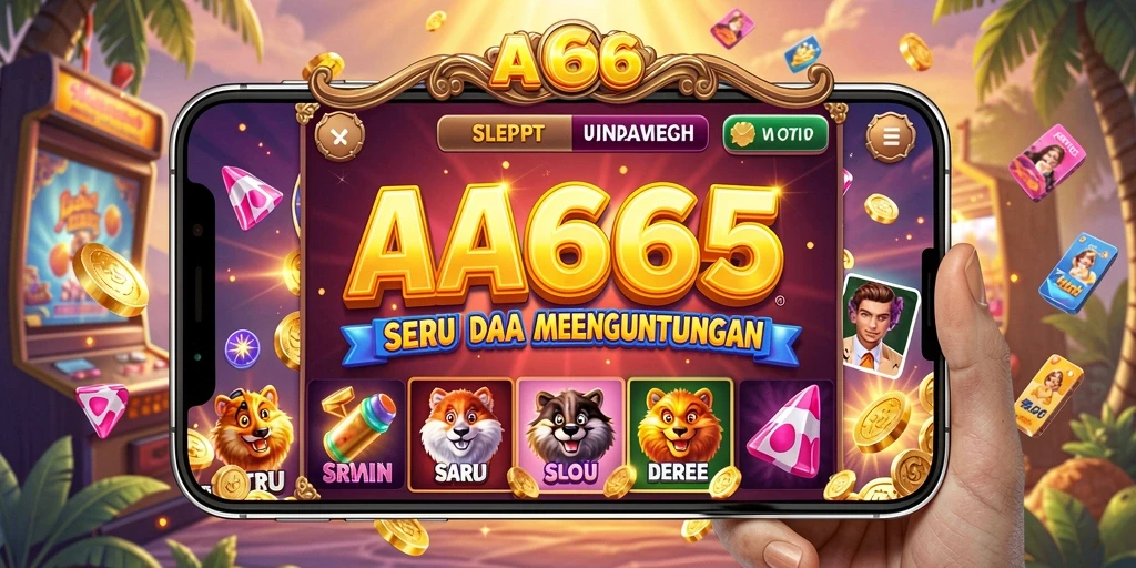 Tampilan grafik yang menakjubkan dalam gameplay Slot AA666.