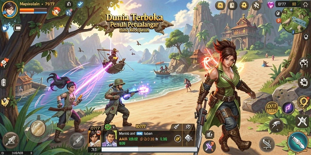 Gameplay menakjubkan di dunia terbuka ID777.