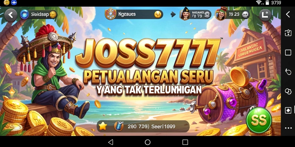 Tangkapan layar dari gameplay JOSS777 yang menunjukkan petualangan seru di berbagai dunia.