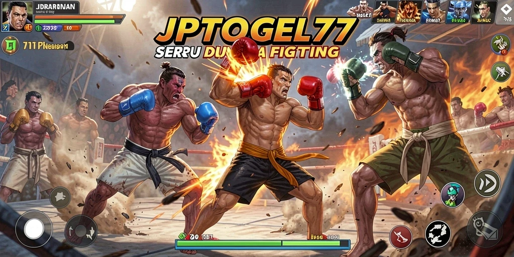 Tangkapan layar gameplay menampilkan pertarungan yang dinamis dan mendebarkan.