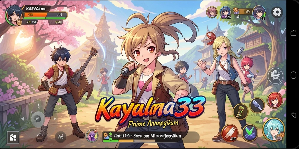 Pengalaman gameplay dinamis dalam KAYA33 dengan karakter Anime yang hidup.