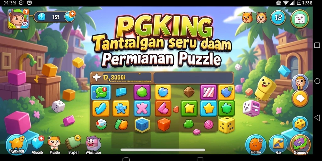 Tampilan gameplay PGKING yang menantang dan menyenankan.