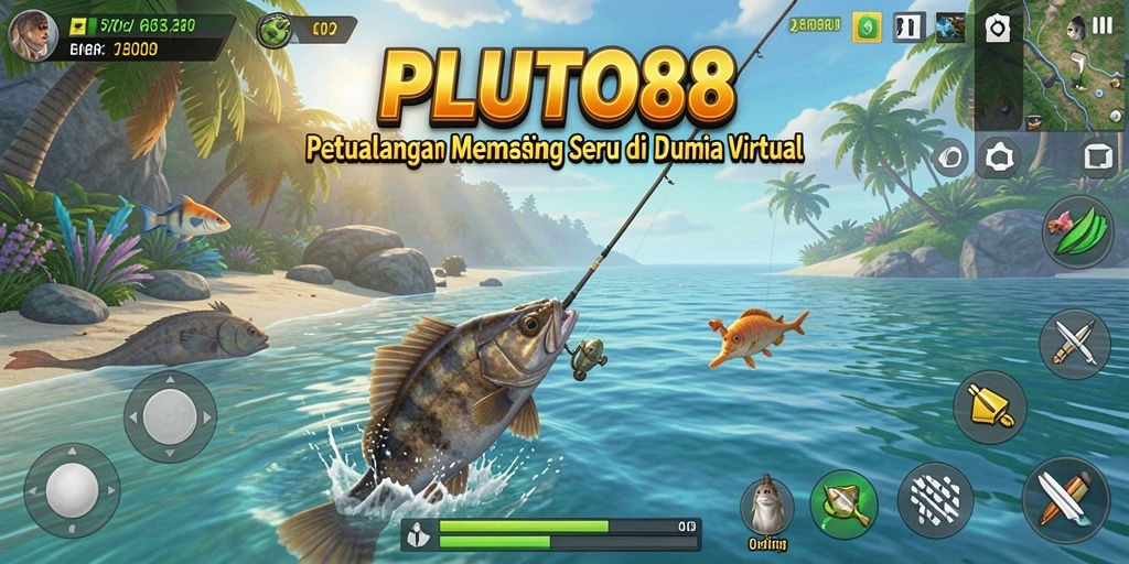 Tangkapan ikan yang menakjubkan dalam gameplay PLUTO88.