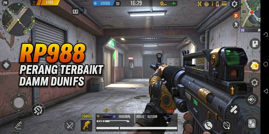 Screenshot menampilkan pertarungan seru di RP888 dengan grafis yang memukau.