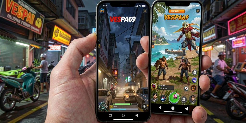 Screenshot utama VESPA69 menampilkan antarmuka aplikasi Utility yang efisien.