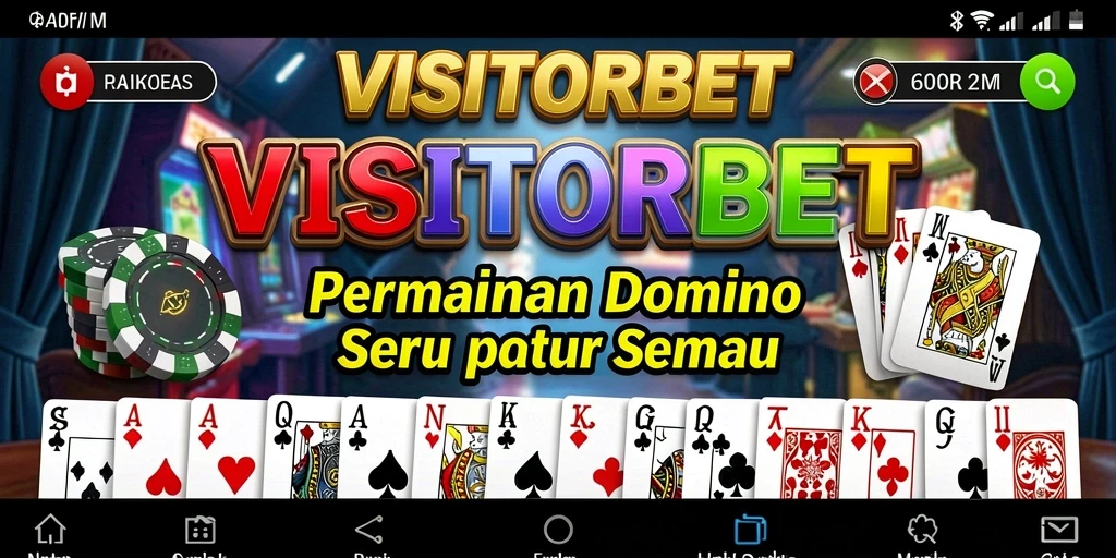 Tampilan gameplay seru di VISITORBET yang memikat para pemain.