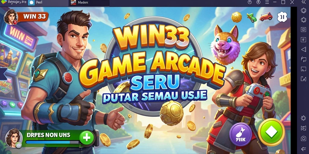 Tampilan gameplay penuh aksi dari WIN33 yang mengasyikkan.