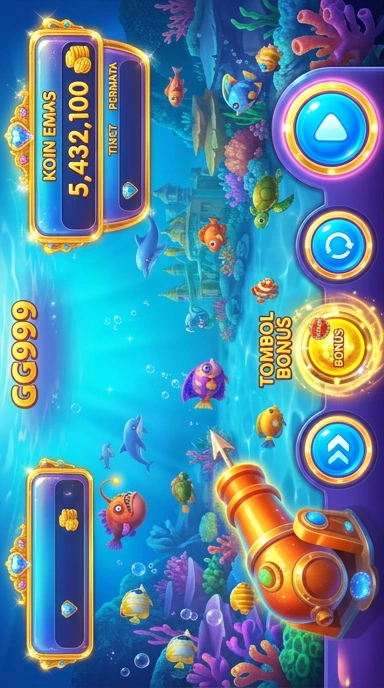Tampilan antarmuka yang ramah pengguna di gg999.